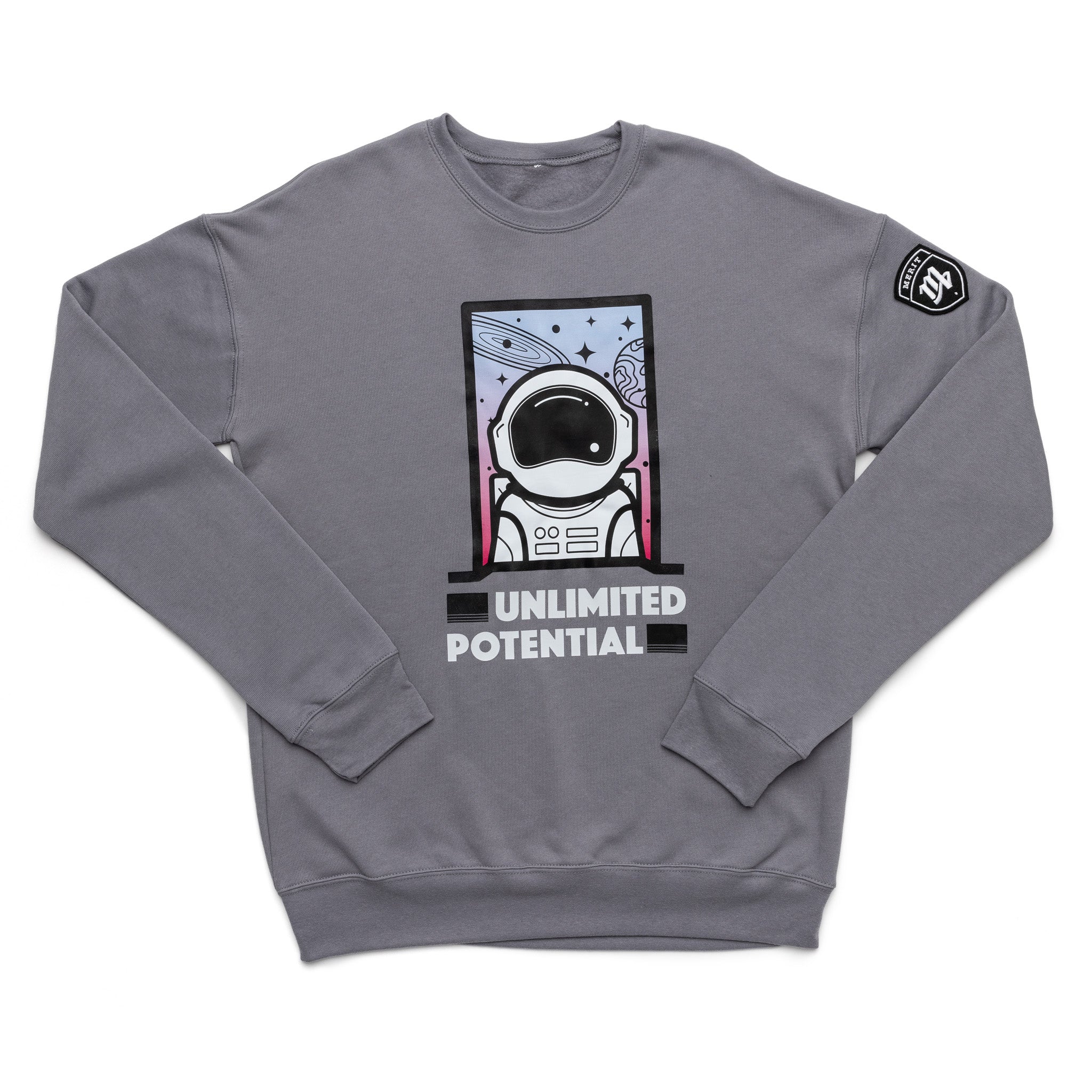 Reach for the Stars Sweater - Gray