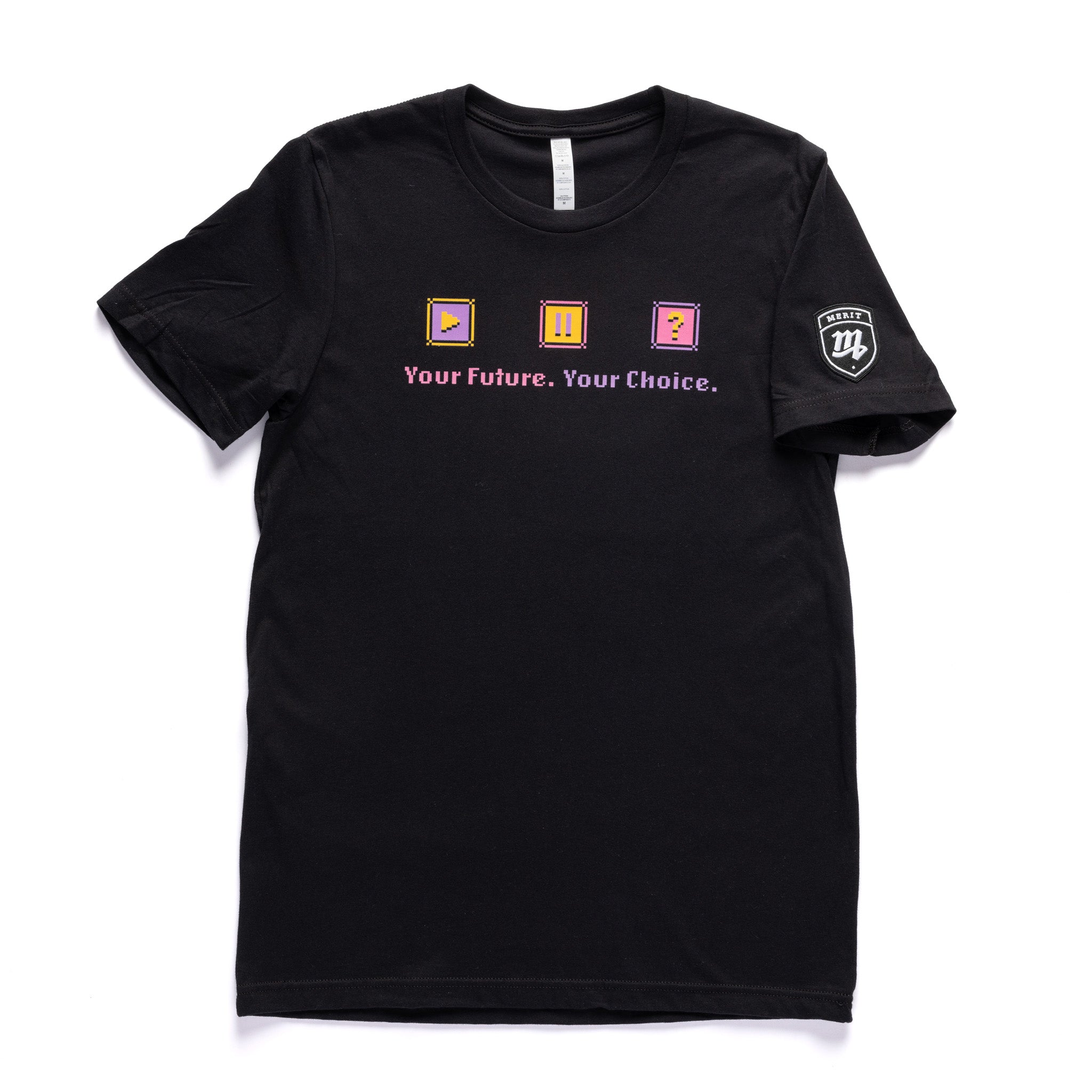 Game Select Tee - Black | Merit Goodness