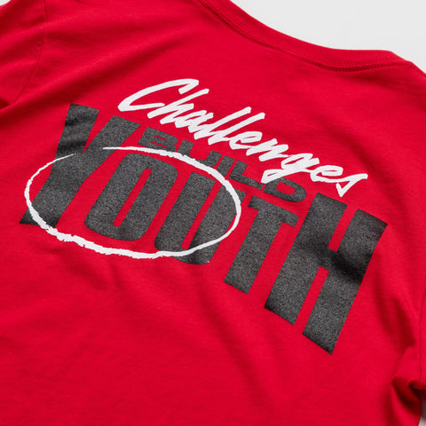Challenges Build (You)th Tee - Red