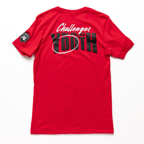 Challenges Build (You)th Tee - Red