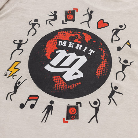 Merit World Tee - Dust