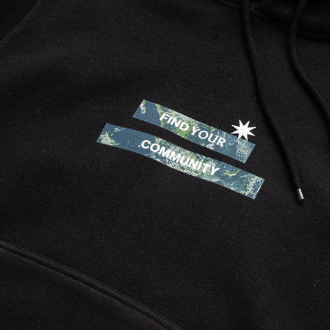 We Are Always Stronger Together Hoodie - Black