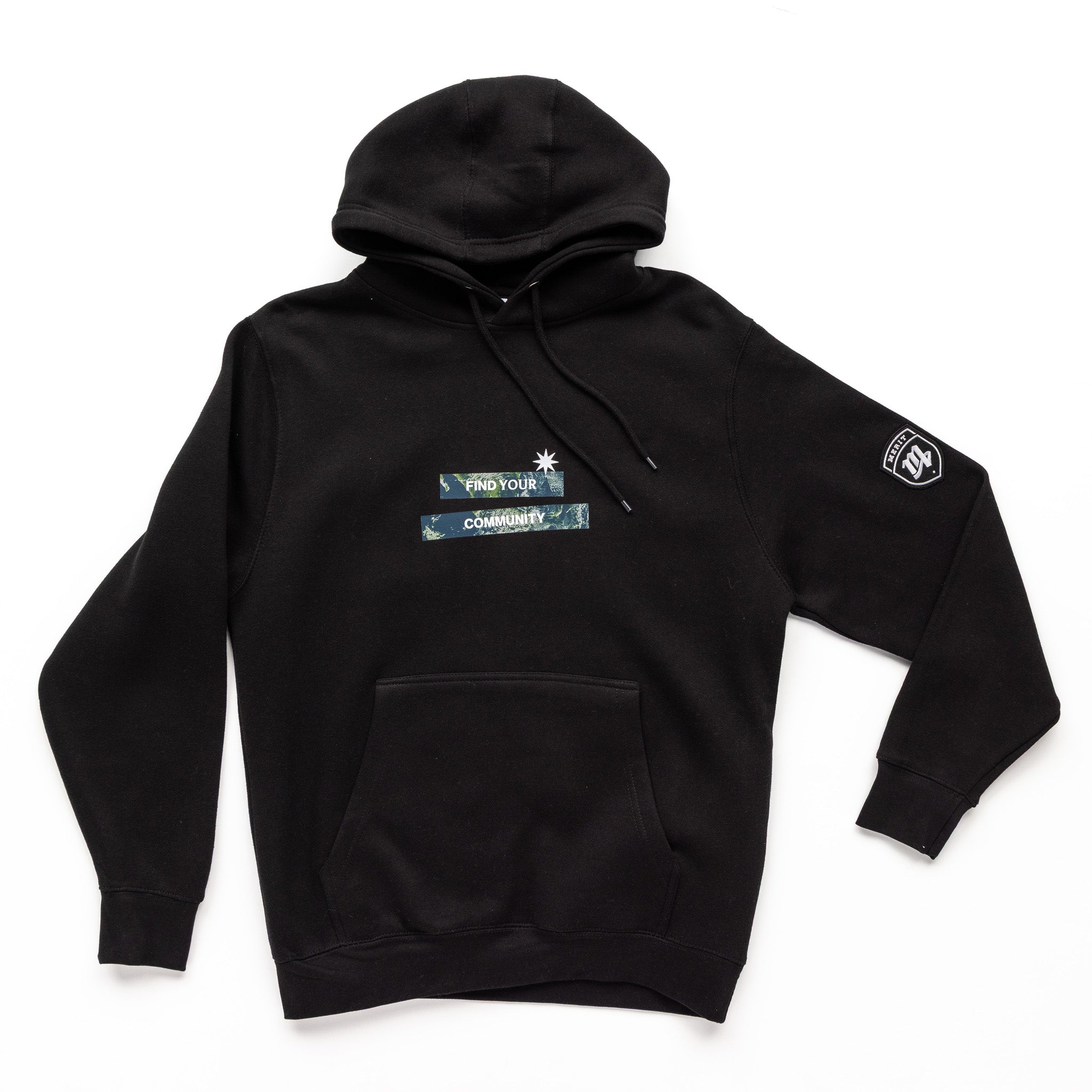 We Are Always Stronger Together Hoodie - Black