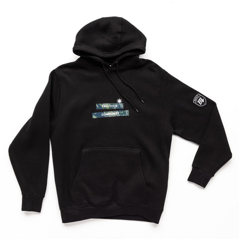 We Are Always Stronger Together Hoodie - Black