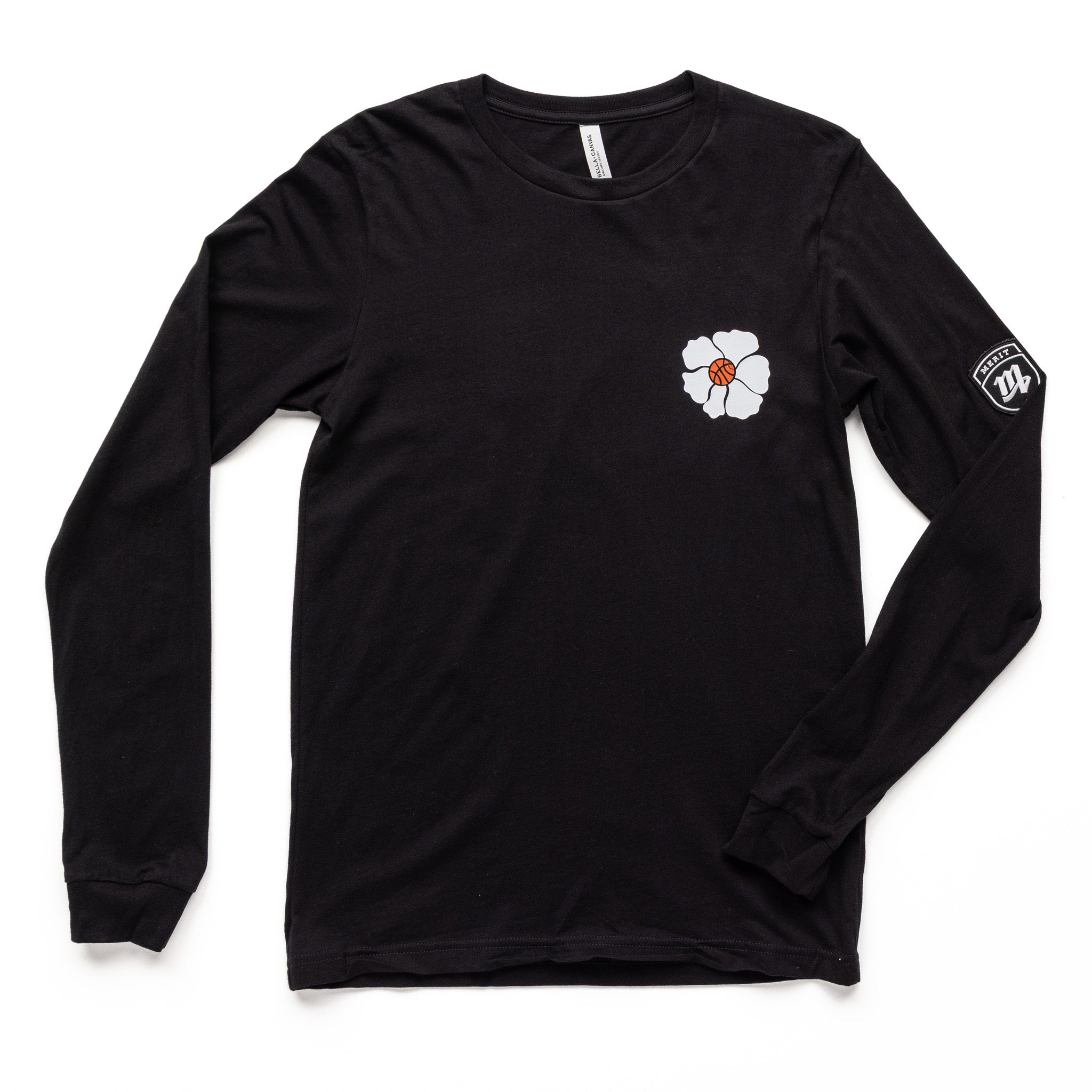 Self Reflection Long Sleeve Tee - Black