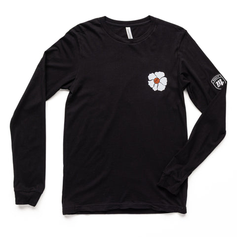 Self Reflection Long Sleeve Tee - Black