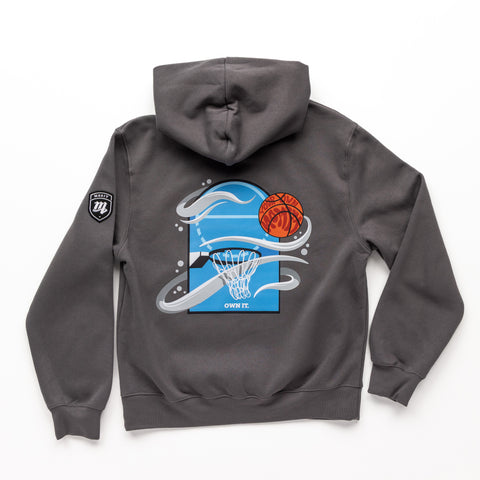 The Great Flower Hoodie - Gray